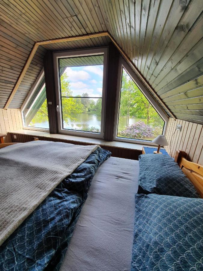 Ferienhaus Blauer See Mit Optionalem Hot-Tub Bockhorn  Εξωτερικό φωτογραφία