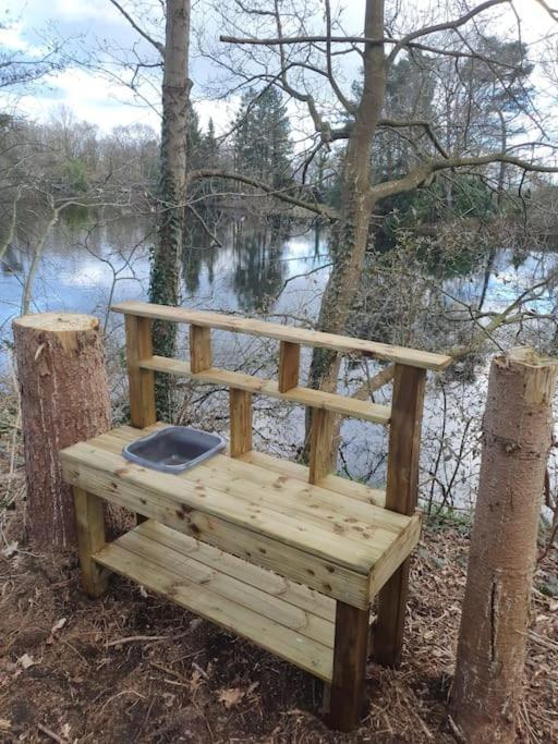 Ferienhaus Blauer See Mit Optionalem Hot-Tub Bockhorn  Εξωτερικό φωτογραφία