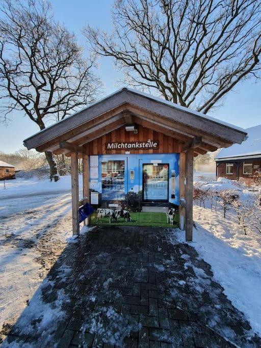 Ferienhaus Blauer See Mit Optionalem Hot-Tub Bockhorn  Εξωτερικό φωτογραφία